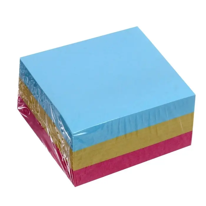 Блок с липким краем, 51&times;51 мм, 300 листов, пастель, 3 цвета