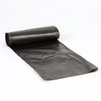 Мешки для мусора 120 л ПНД, толщина 10 мкм, 10 шт. в рулоне, чёрные