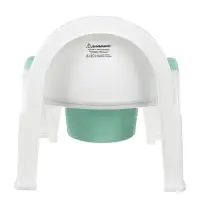 Горшок - стульчик с крышкой, мятный