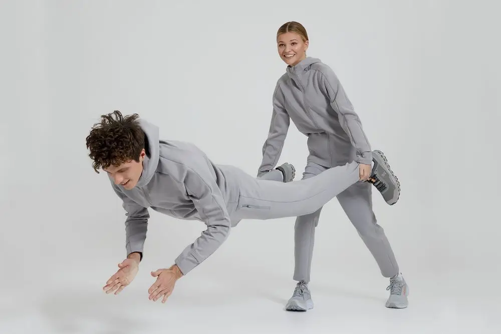 Куртка с капюшоном унисекс Begi, серая, размер M Куртка с капюшоном унисекс Begi, серая, размер M