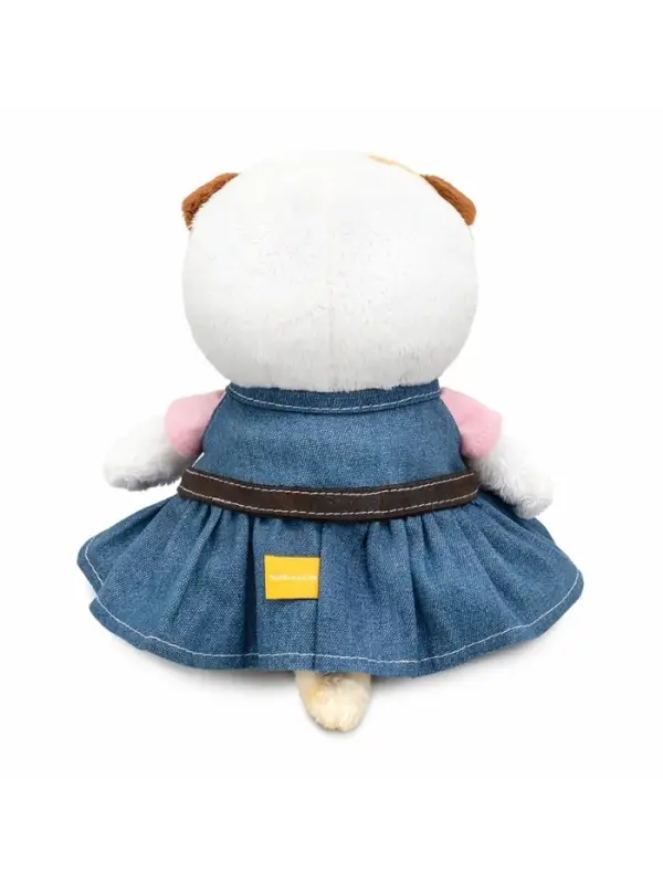Мягкая игрушка &laquo;Кошечка Ли-Ли baby в сарафане деним&raquo;, 20 см