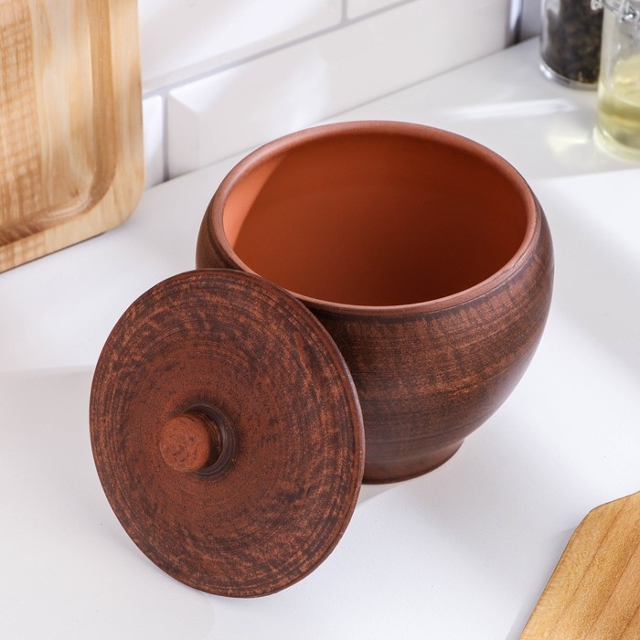 Горшок для жаркого  Горшок для жаркого "Гладкий" 0,55 л., 10х12х12 см