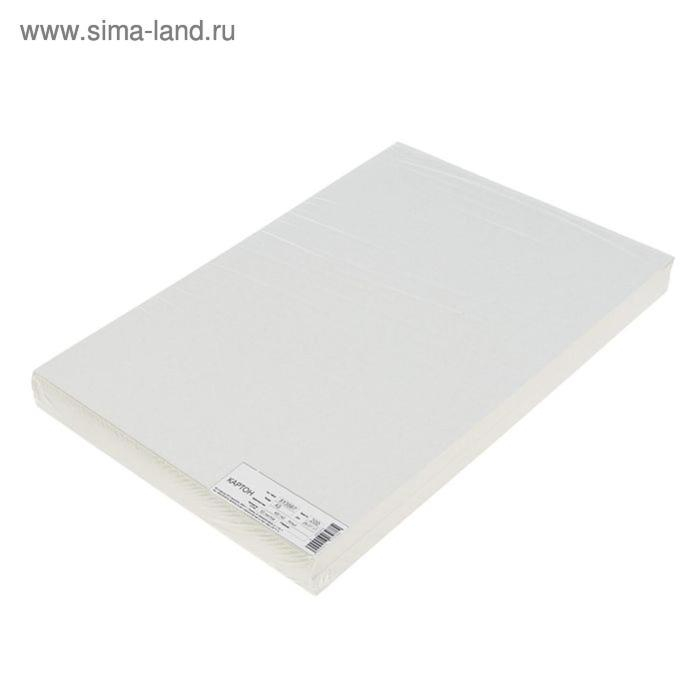 Картон хром-эрзац А3 (30х42см), 50 листов, 440 г/м2, Картон хром-эрзац А3 (30х42см), 50 листов, 440 г/м2, "Ладога" немелованный, 0.6мм