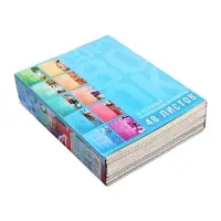 Набор предметных тетрадей Calligrata &laquo;Полоса&raquo;, 10 предметов, 48 листов, со справочным материалом, обложка из мелованного картона