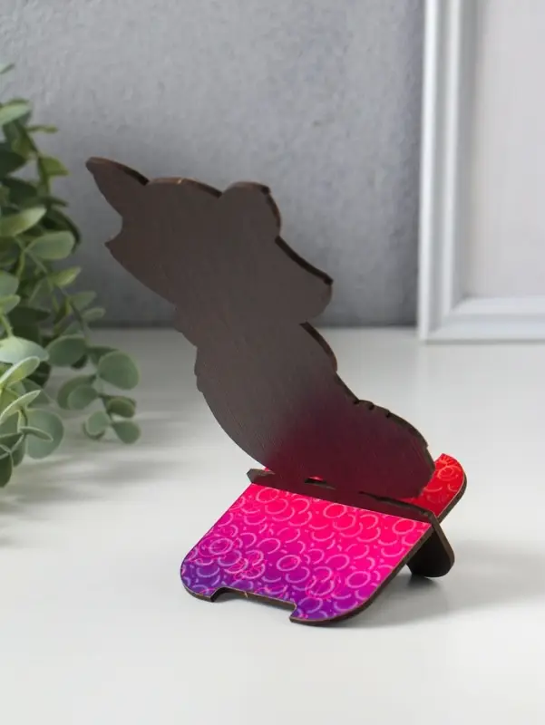 Подставка для телефона, планшета &laquo;Енот&raquo;, 19&times;10 см