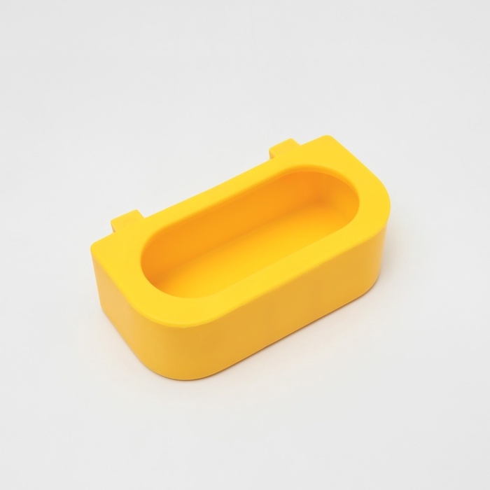 Кормушка для птиц внутренняя матовая 14,3 х 7,2 х 4,8 см, жёлтая Кормушка для птиц внутренняя матовая 14,3 х 7,2 х 4,8 см, жёлтая