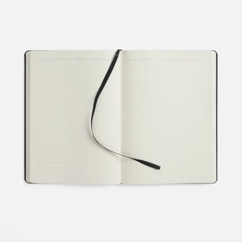 Ежедневник Urban Metal, недатированный, черный Ежедневник Urban Metal, недатированный, черный