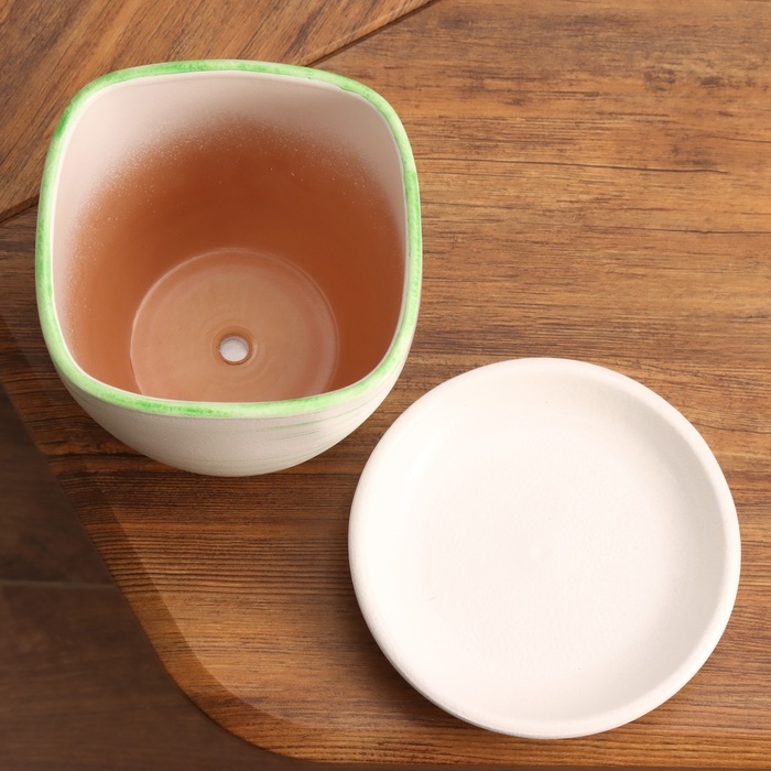 Горшок цветочный Горшок цветочный "Кустарник" роспись 1,4 л