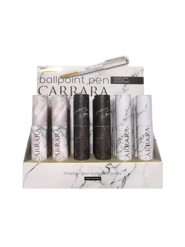 Ручка шариковая BrunoVisconti. DreamWrite. Carrara 0.7мм, стерж/син, МИКС Ручка шариковая BrunoVisconti. DreamWrite. Carrara 0.7мм, стерж/син, МИКС