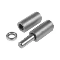 Петля гаражная ТУНДРА, с подшипником, 30&times;140 мм, набор 6 шт.