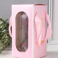 Фигурка световая колба RISALUX &laquo;Роза&raquo;, LED - ночник, 3&times;АG10, красный, 9.5&times;9.5&times;19.5 см