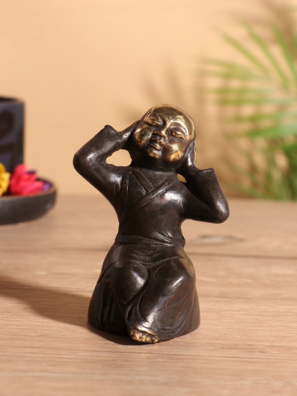 Сувенир бронза Сувенир бронза "Монах" 7х6х10 см