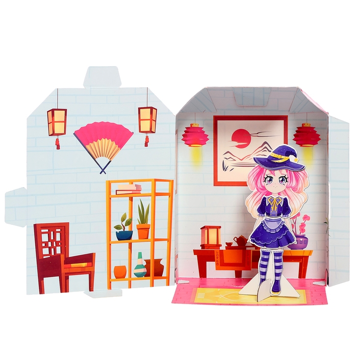 Магнитная игра «Модный домик: Кими» Магнитная игра «Модный домик: Кими»