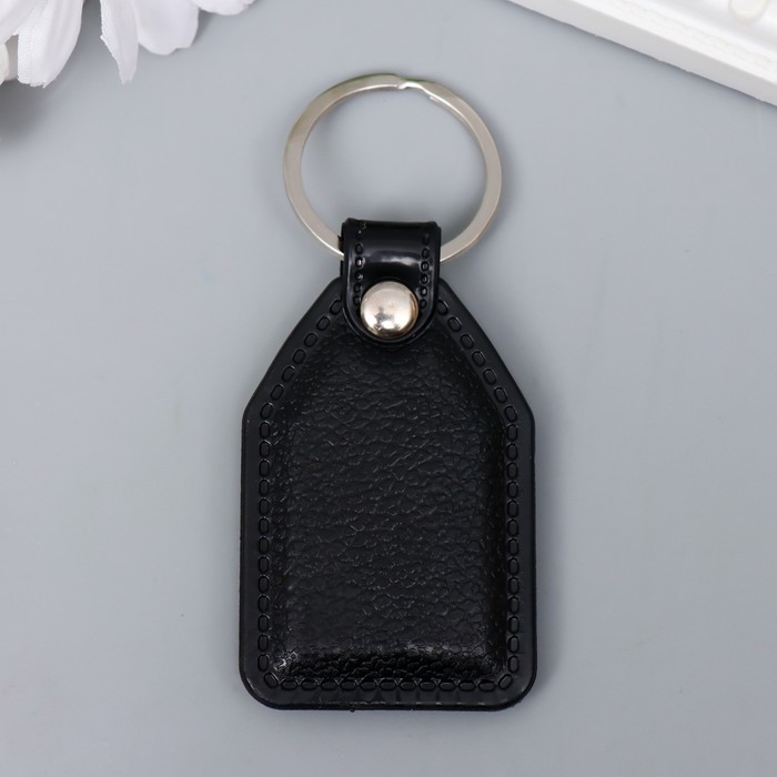 Брелок кожзам, металл  Брелок кожзам, металл "Якорь" 6,8х4 см