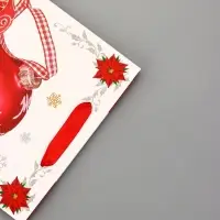 Пакет подарочный новогодний ламинированный &laquo;Игрушки&raquo; 18&times;23&times;10 см