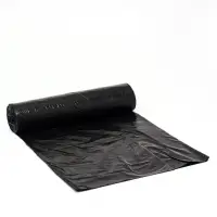 Мешки для мусора 240 л, ПВД, 40 мкм, 100 шт., 86&times;120 см, чёрные