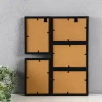 Фоторамка МДФ, стекло на 5 фото 10х15 "День и ночь" 35,5х28,5х2,2 см Фоторамка МДФ, стекло на 5 фото 10х15 "День и ночь" 35,5х28,5х2,2 см