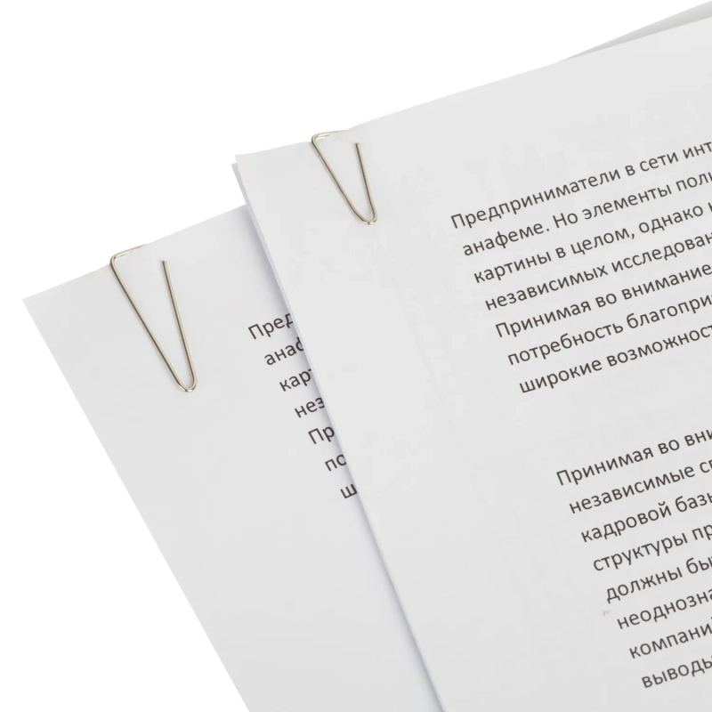Скрепки Attache с отгибом,никелированные,треугольн,31 мм,негофрир,100 шт/уп