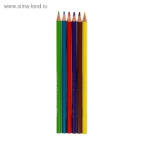 Карандаши трёхгранные, 6 цветов, Maped Color Peps