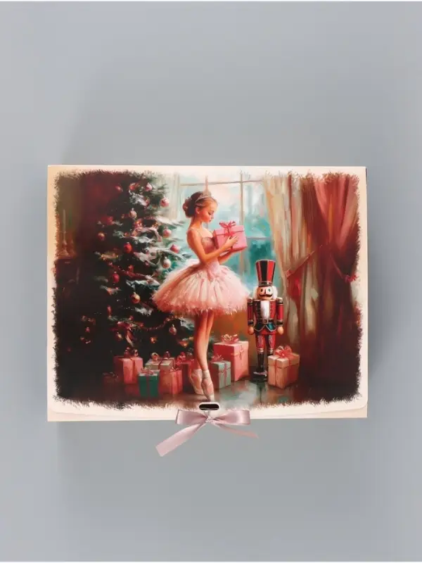 Коробка подарочная складная &laquo;Новогоднее желание&raquo;, 31&times;24.5&times;8 см