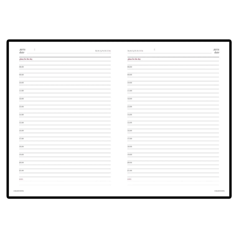 Ежедневник недатированный А6+ 112 х 155 мм Velvet черный 272 стр. 3-495/04