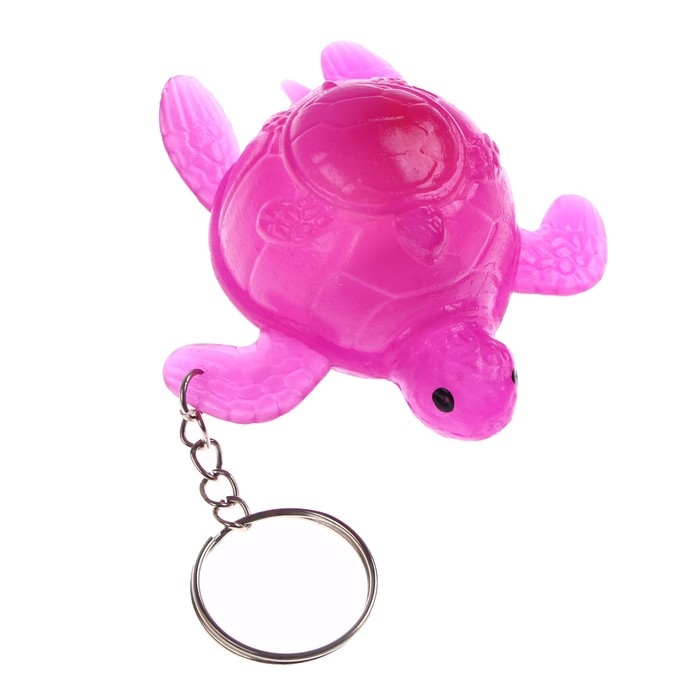 Мялка «Черепашка» на брелоке, цвета МИКС Мялка «Черепашка» на брелоке, цвета МИКС