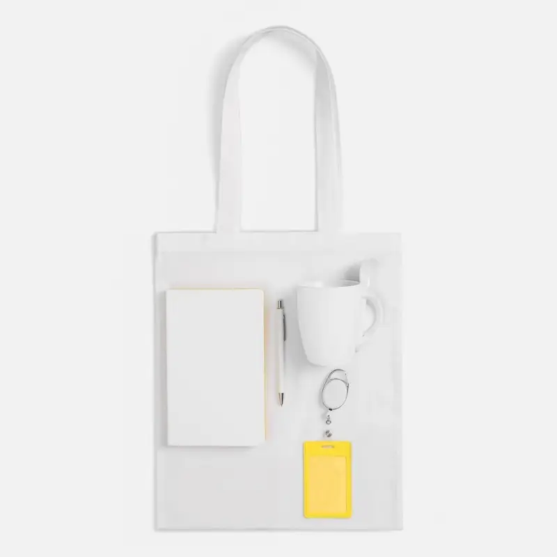 Набор Welcome Pack, желтый с белым