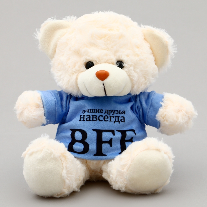 Мягкая игрушка Мишка «BFF», в кофте, 13 см Мягкая игрушка Мишка «BFF», в кофте, 13 см