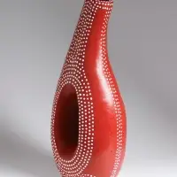 Ваза терракота &laquo;Рамос&raquo;, 22&times;19&times;54 см, керамика