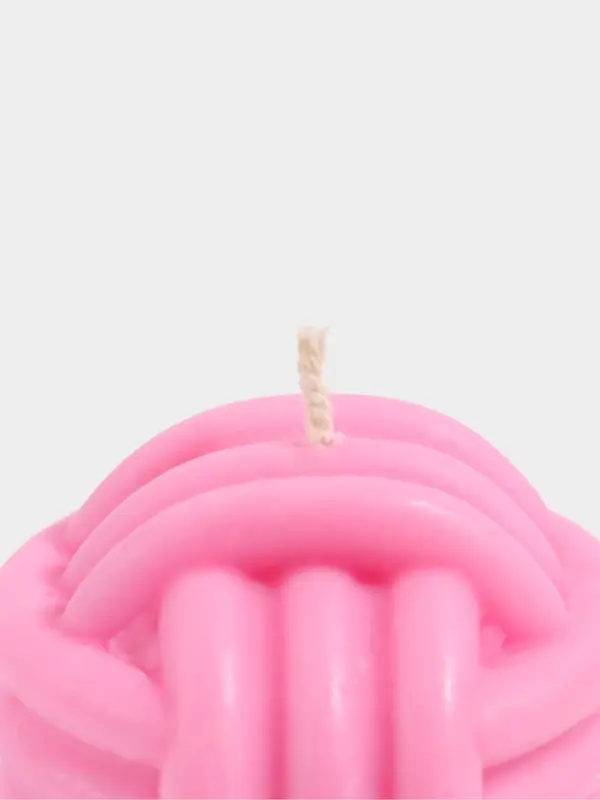 Свеча &laquo;Клубок&raquo;, 6&times;5&times;6 см, соевый воск, МИКС