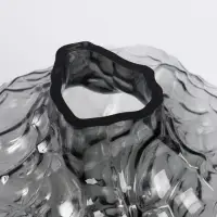 Ваза &laquo;Джино&raquo;, 21&times;25 см, стекло, чёрная