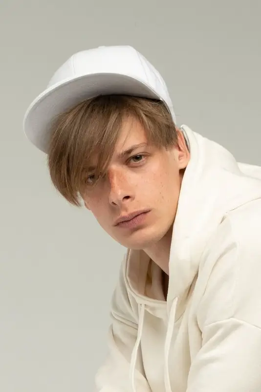 Бейсболка C2, белая Бейсболка C2, белая