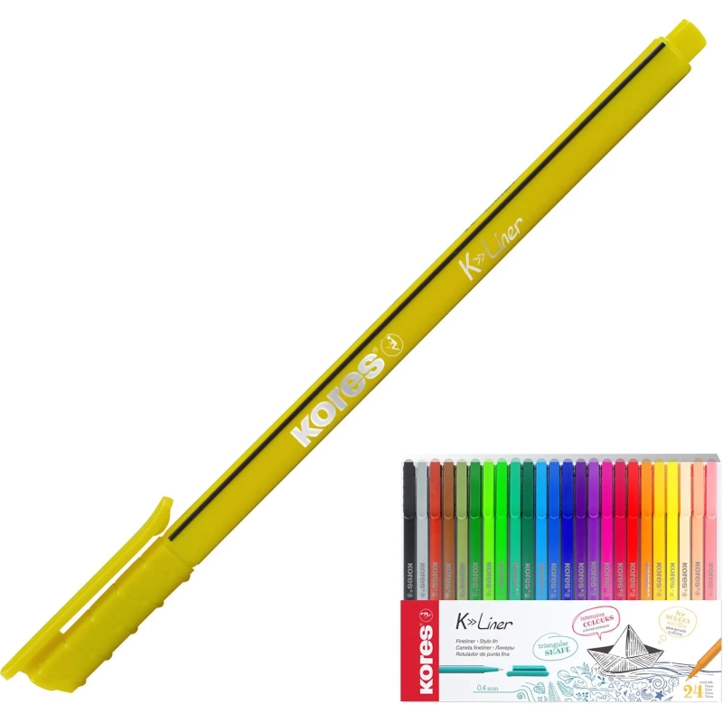Линер KORES K Liner 0,4 мм набор 24шт