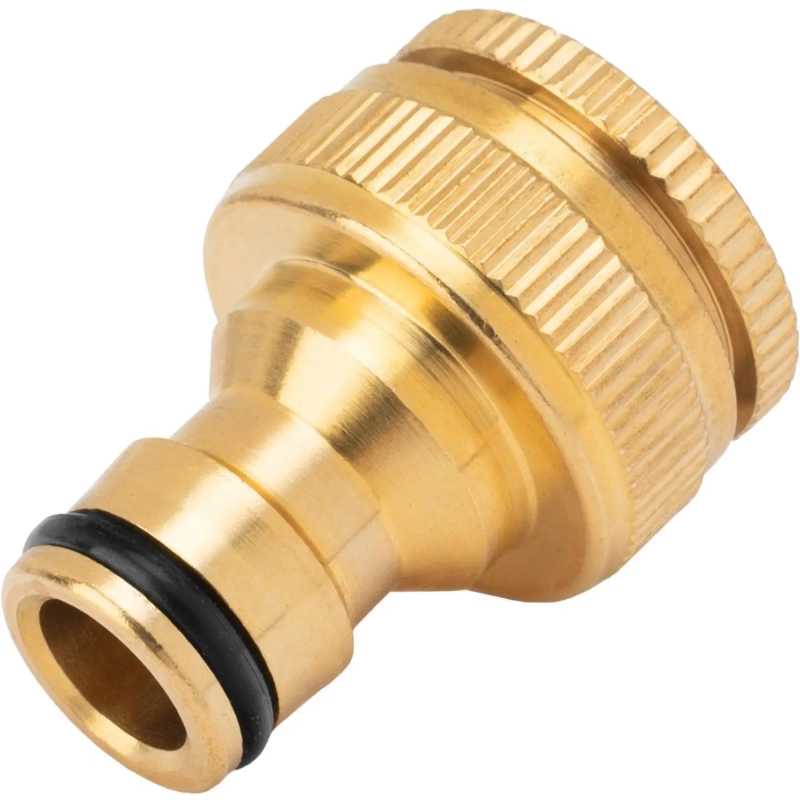 Адаптер для шланга латунный, 1/2-3/4 внутренняя резьба Palisad 65820