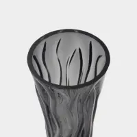 Ваза &laquo;Пэйва&raquo;, 25&times;10 см, стекло, серая