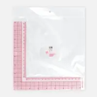 Линейка для кроя и шитья, премиум, 21.5&times;21.5 см, s=1.5 мм