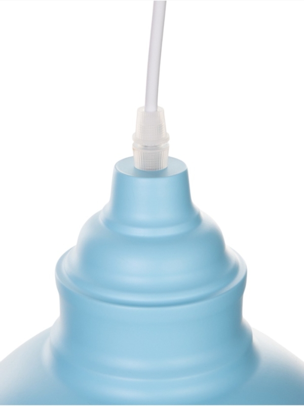 Светильник Paul 1х40Вт Е27 пр-1м небесный 20х20х17,5см Светильник Paul 1х40Вт Е27 пр-1м небесный 20х20х17,5см