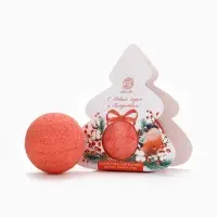 Бомбочка для ванны, аромат зимние ягоды, 120 г, URAL LAB