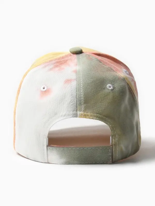 Кепка женская MINAKU Tie-dye, оранжевая, размер 54-56