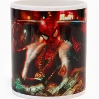 Кружка керамическая в коробке &laquo;Супергерой и деньги&raquo;, 320 мл