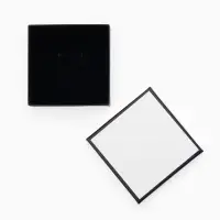 Коробочка подарочная под набор "Стиль", 9*9 см, цвет чёрно-белый