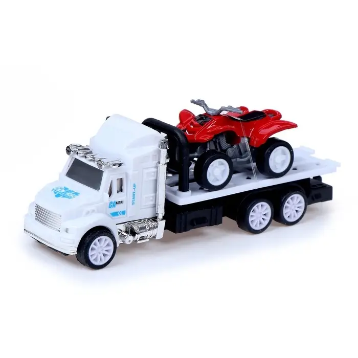 Грузовик инерционный &laquo;Эвакуатор&raquo; с квадроциклом, МИКС