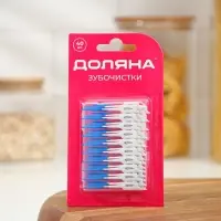 Зубочистки «Синтек», 24 шт, цвет синий