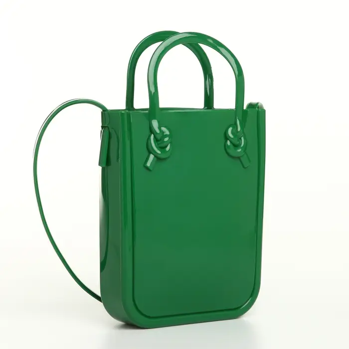 Сумка детская 13&times;3.5&times;16.5 см, без застёжки, зелёная