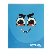 Набор тетрадей, 96 листов в клетку, Calligrata &laquo;Смайлики&raquo;, 4 штуки