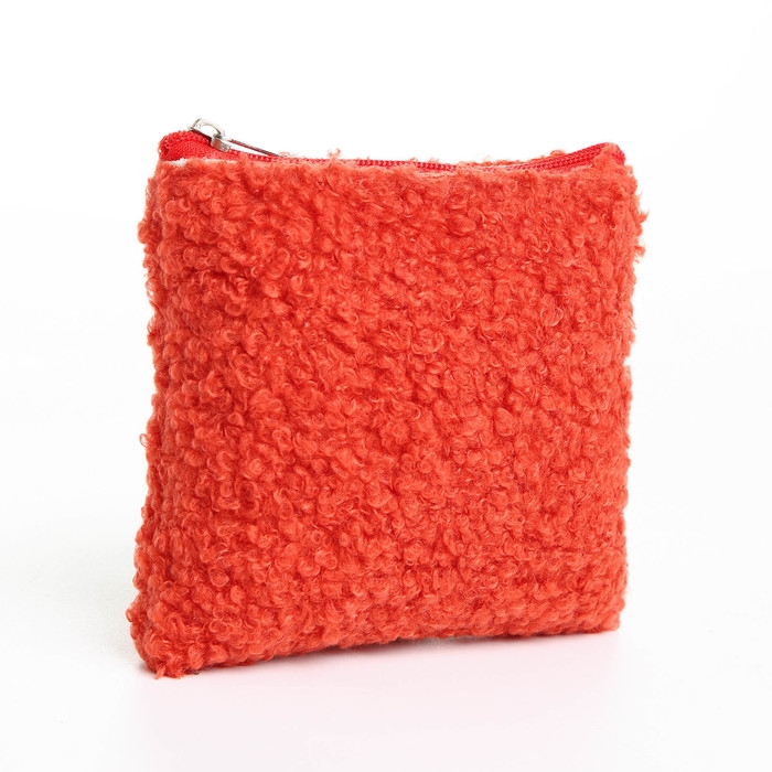 Кошелёк на молнии, цвет оранжевый Кошелёк на молнии, цвет оранжевый