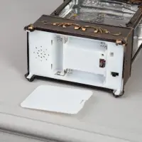 Светодиодная фигура &laquo;Новогодняя деревня&raquo; 14.5&times;22&times;8 см, пластик, от батареек ААх3, USB, свечение тёплое белое