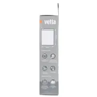 Пакеты с замком-слайдером тм VETTA, 15х20см, 50мкм, 1 литр, полиэтилен, 16шт