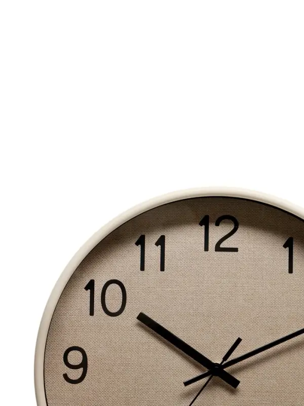 Часы настенные &laquo;Классика&raquo;, плавный ход, d=30.5 см, циферблат 27 см