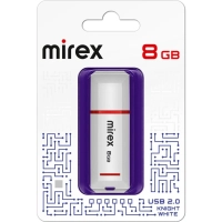 Флеш-память Mirex USB KNIGHT WHITE 8Gb (13600-FMUKWH08 )
